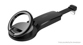 apple laidas lightning - Adapteris HOCO LS22 Le Tour dual iš Apple "Lightning" į 2X "Lightning" juodas - 1 nuotrauka