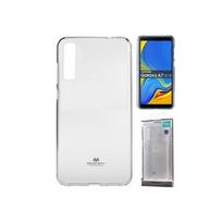 Skaidrus dėklas Mercury Goospery "Jelly Clear" Samsung Galaxy A750 A7 2018 telefonui