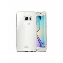 Skaidrus dėklas Mercury Goospery "Jelly Clear" Samsung Galaxy S6 Edge telefonui