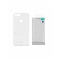 Skaidrus silikoninis dėklas Huawei P Smart telefonui Mercury Goospery "Jelly Case"