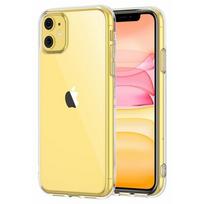 Skaidrus silikoninis dėklas Apple iPhone 11 telefonui "Mercury Goospery Jelly Clear"
