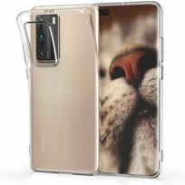 Skaidrus silikoninis dėklas Huawei P40 telefonui "Mercury Goospery Jelly Clear"