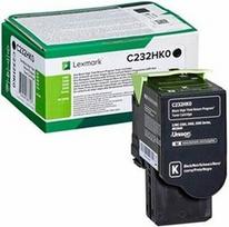 Lexmark Toner Cartridge C232HK0 Black