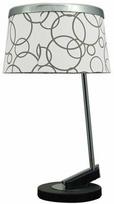 Candellux Imresja 60W E27 Table Lamp White Chrome