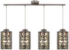 Candellux Nocturno 4x40W E27 Hanging Lamp Chrome