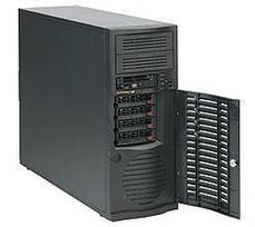 stacionarus kompiuteriai - SERVER CHASSIS MIDTOWER 668W/CSE-733TQ-668B SUPERMICRO - 1 nuotrauka