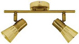 Candellux Arena Ceiling Lamp 2x40W E14 Gold Patina