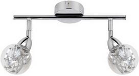 Candellux Bolo 2X6W LED SMD Spotlight Chrome Transparent