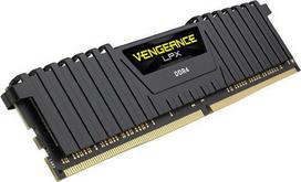 CORSAIR 8GB DDR4 2400MHz Dimm unbuffered 16-16-16-39 Vengeance LPX Juodas Heat spreader 1,2V XMP2.0