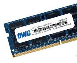 OWC OWC1867DDR3S8GB - 8 GB - 1 x 8 GB - DDR3 - 1866 MHz - 204-pin SO-DIMM - Mėlyna
