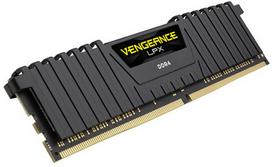 CORSAIR 16GB RAMKit 2X8GB DDR4 3200MHz 2x288Dimm unbuffered 16-18-18-36 1,35V Vengeance LPX Juodas Heatspreader