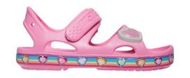 Crocs™ Fun Lab Rainbow Sandal Pink Lemonade 21