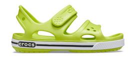 Crocs™ Kids' Crocband II Sandal PS Lime Punch/Black 26