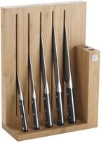 ZWILLING Knife block, bamboo, with 5 knives