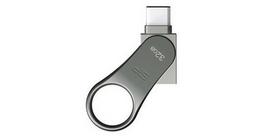 2gb usb flash - Silicon Power 32GB Mobile C80 Silver - 2 nuotrauka