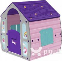 Plastikinis žaidimų namelis Enero Toys, 102 x 90 x 10 cm