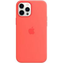 iphone 12 pro magsafe - Apple "Silicone Case with MagSafe iPhone 12 Pro Max (MHL93ZM/ A)" Pink Citrus - 1 nuotrauka