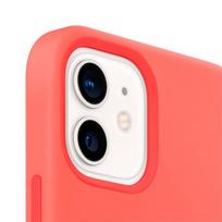 iphone 12 mini deklas - Apple "Silicone Case with MagSafe iPhone 12 mini (MHKP3ZM/ A)" Pink Citrus - 3 nuotrauka