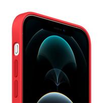 Pirkti Apple "Silicone Case with MagSafe iPhone 12 Pro Max MHLF3ZM/ A" (PRODUCT)RED - Photo 2