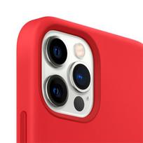 Pirkti Apple "Silicone Case with MagSafe iPhone 12 Pro Max MHLF3ZM/ A" (PRODUCT)RED - Photo 3