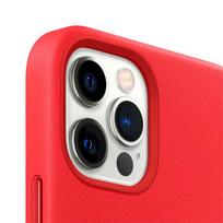 Pirkti iPhone 12 Pro Max Leather Case with MagSafe - (PRODUCT)RED - Photo 3