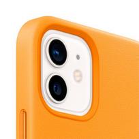 iphone 12 mini deklas - iPhone 12 mini Leather Case with MagSafe - California Poppy - 3 nuotrauka