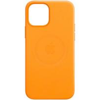 iphone 12 mini deklas - iPhone 12 mini Leather Case with MagSafe - California Poppy - 7 nuotrauka