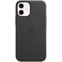 iphone 12 mini case - iPhone 12 mini Leather Case with MagSafe - Black - 1 nuotrauka