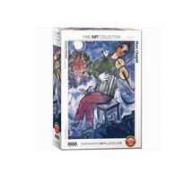 Dėlionė EUROGRAPHICS Mėlynasis smuikininkas Marc Chagall 1000d.