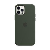thule dviracio priekaba - Apple "Silicone Case with MagSafe iPhone 12/ 12 Pro MHL33ZM/ A" Cypress Green - 5 nuotrauka