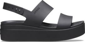Crocs™ Brooklyn Low Wedge Womens Black/Black 38,5