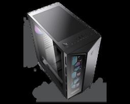 msi korpusa - MSI MPG GUNGNIR 110R ATX Mid-Tower Black (Juodas) - 3 nuotrauka