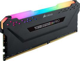 ddr4 corsair vengeance - CORSAIR DDR4 3200MHz 8GB 1x8GB DIMM Unbuffered Vengeance RGB PRO Heatspreader RGB LED 1.35V for AMD - 1 nuotrauka