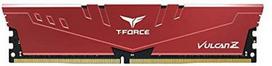 TEAM GROUP T-Force Vulcan Z DDR4 16GB 3200MHz CL16 1.35V Raudona