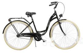 Miesto dviratis AZIMUT City Lux 28" 2021, juodas