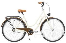 dviratis azimut retro - Miesto dviratis AZIMUT Retro 28" 2021, kreminis - 1 nuotrauka