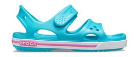 Crocs™ Kids' Crocband II Sandal PS Digital Aqua 21
