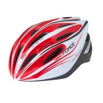 FORCE Tery 52-58cm S-M (balta/raudona)