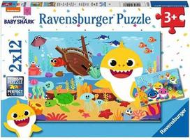 Ravensburger Puzzle Baby Shark 2x12pcs 05123