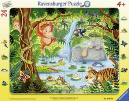 Ravensburger Frame Puzzle In The Jungle 24pcs 061716