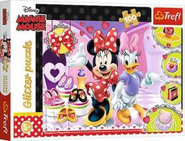 Dėlionė Trefl Minnie Glitter 14820, 100 dalių