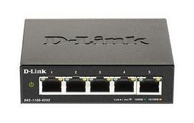smart jungiklis - D-Link DGS-1100-05V2 - 1 nuotrauka
