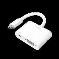 usb vga adapteris - LogiLink USB-C to VGA w/ Power Delivery - 1 nuotrauka