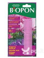 BIOPON trąšų lazdelės žydintiems augalams, 30 vnt