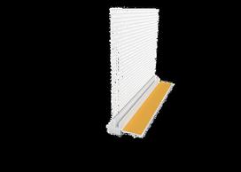 PVC deformacinis profilis Profil 108 PLIUS, 8x2400mm, Ejot