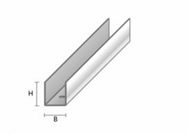 Favor UD 28/27, perimetrinis, luboms ir sienoms, 0.5mm (įv.ilgiai) : Ilgis gipso sistemoms - 3000, Matmenys gipso profiliams - 28 x 27