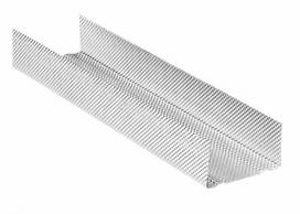 Rigips Ultrastil UW 0.55mm, horizontalus, 50-100mm, 3000mm : Ilgis gipso sistemoms - 3000, Matmenys gipso profiliams - 75 x 40