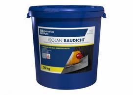 Bituminė hidroizoliacija ISOLAN BAUDICHT, išorės darbams, 30kg : Pakuotė - 30 kg, Spalva - Juoda