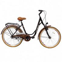 Dviratis Zeger Classic 26" N3 automatika dydis 19" (48см) (matinė juoda/ruda)