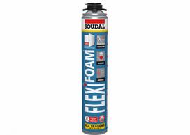 Putos montavimo Soudal FLEXIFOAM GUN, izoliacinės, mėlynos, 750ml : Pakuotė - 750 ml